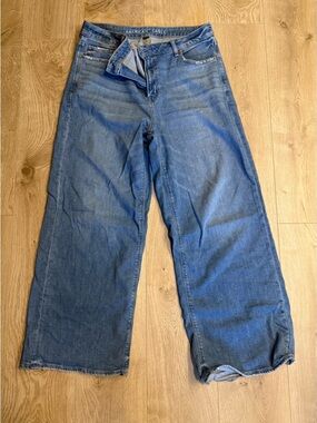 AE dreamy drape super high rise denim 10